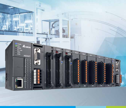 Delta/台达AS系列AS08AN01T-A卡扣型PLC开关量模块扩展/CPU模块图片